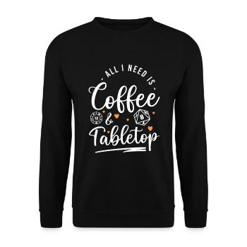 Game Night Game Chess Card Game - Unisex Sweatshirt - black - Front - Alina (178cm) & Michal (187cm)