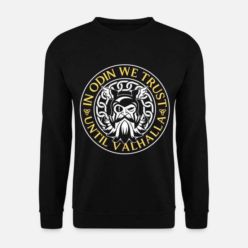 Viking God Lightning Mythology - Unisex Sweatshirt - black