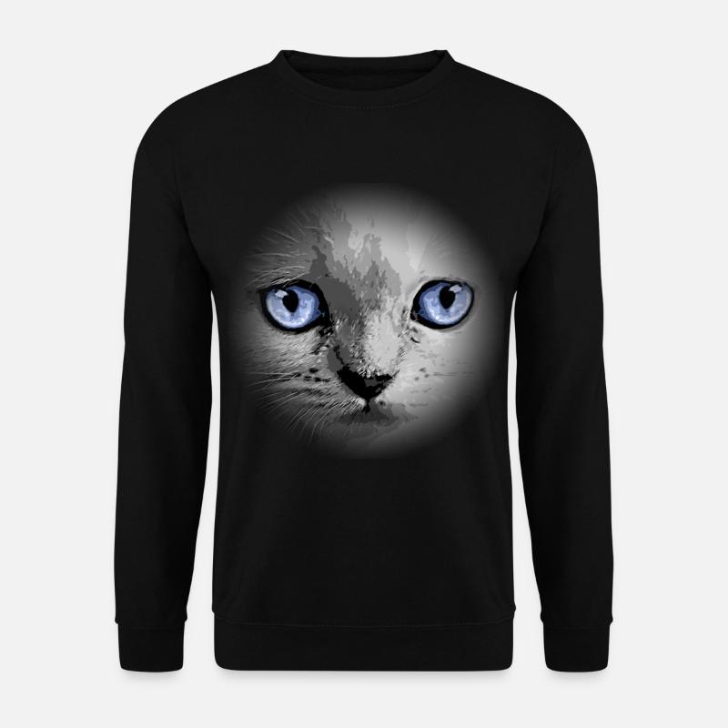 Kitty Kätzchen Katze - Unisex Pullover - Schwarz