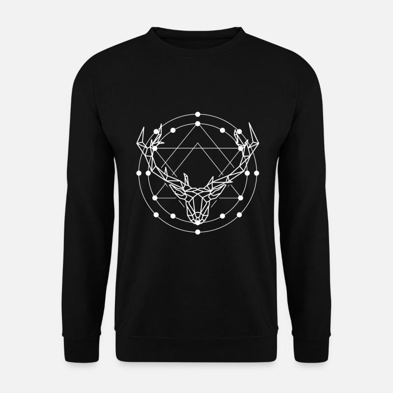 Zeichen Icon Mond Piktogram - Unisex Pullover - Schwarz