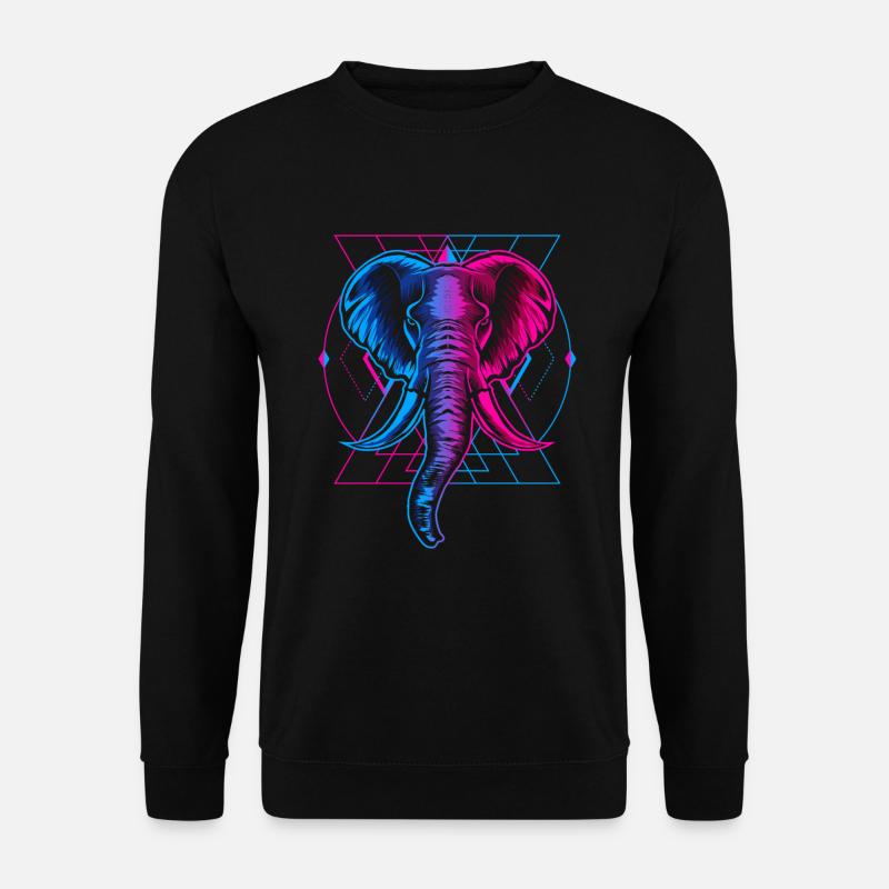 Symbol Mond Glaube - Unisex Pullover - Schwarz