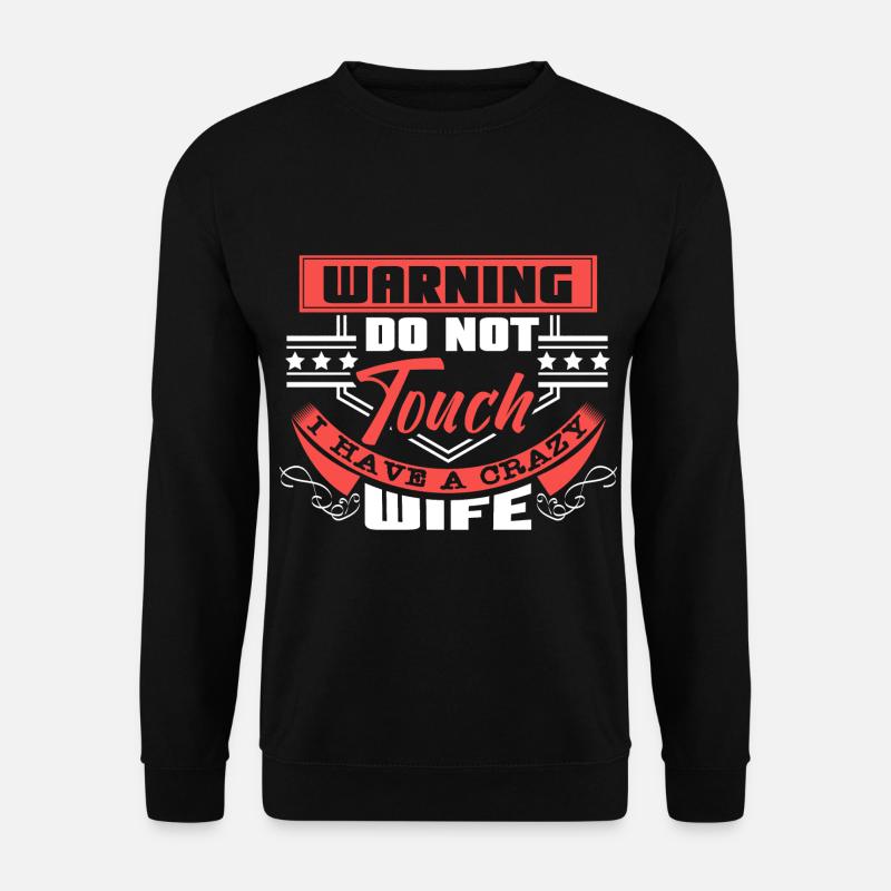 Ehe Liebe Geschenk - Unisex Pullover - Schwarz