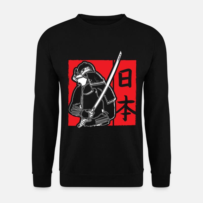 Japan Japaner - Unisex Pullover - Schwarz