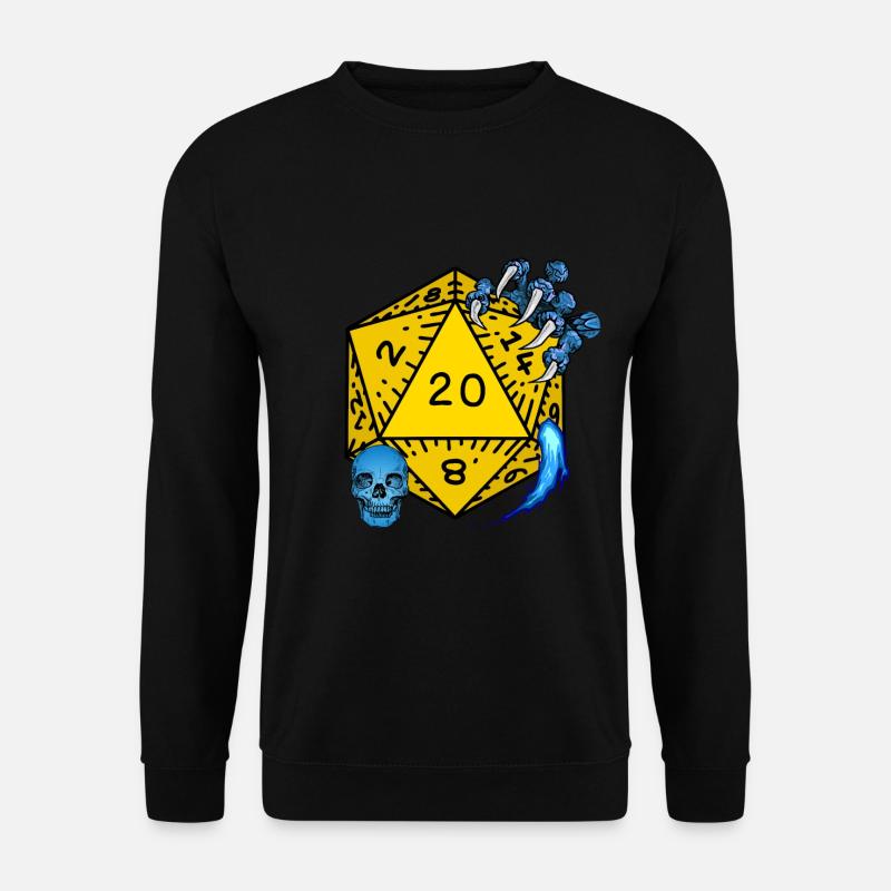D20 Adventure Sortilége JDR - Unisex sweater - sort