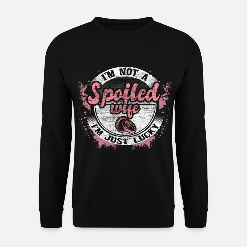Spouses Wedding Anniversary Gift - Unisex Sweatshirt - black