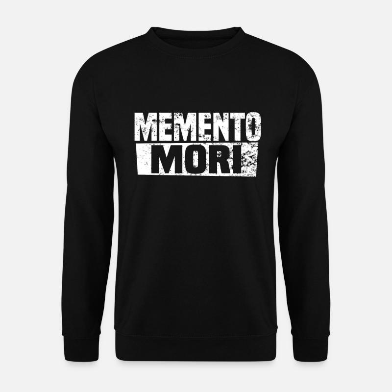 memento mori - Unisex Pullover - Schwarz