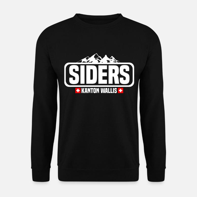 Sierre - Sweat-shirt Unisexe - noir