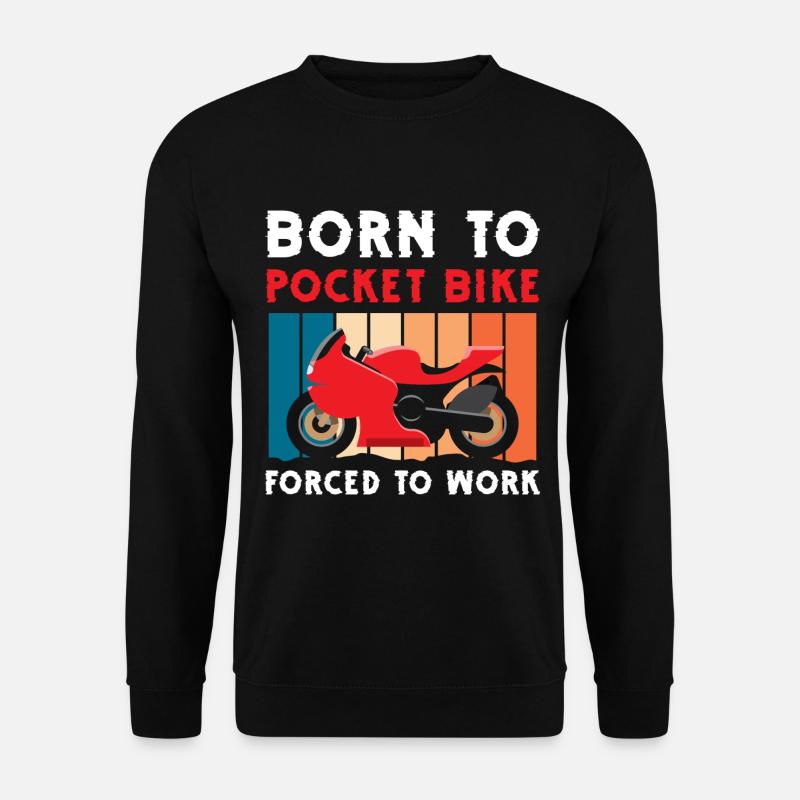 Motorrad Cool Moped - Unisex Pullover - Schwarz