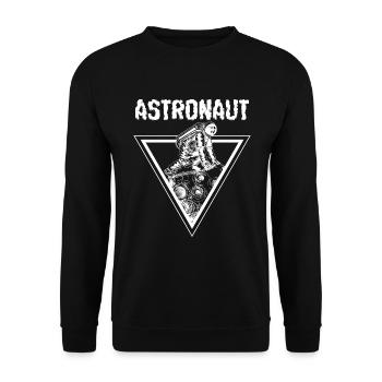 Logo de la navette spatiale Raumfahrt Planet - Sweat-shirt Unisexe - noir - Devant - Alina (178cm) & Michal (187cm)