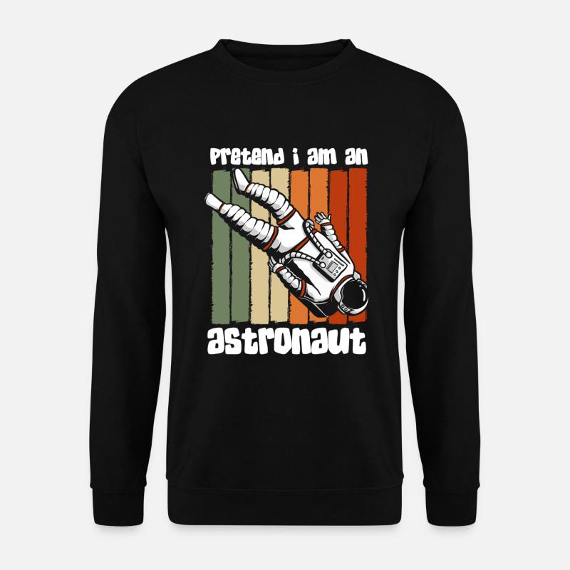 Logo de l’espace Spaceman Spaceman - Sweat-shirt Unisexe - noir