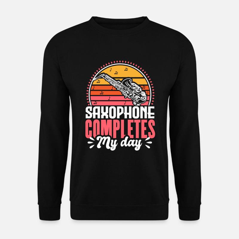 Saxophone Jazz Band Gift - Unisex Sweatshirt - black
