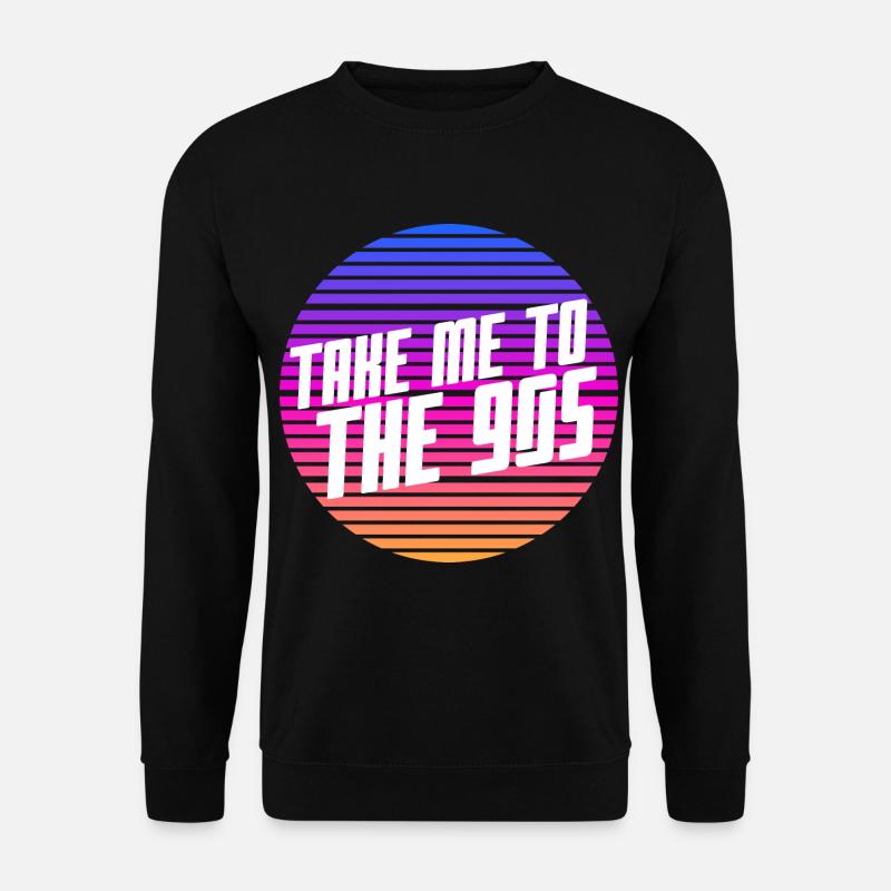 Kind der 90er - Unisex Pullover - Schwarz