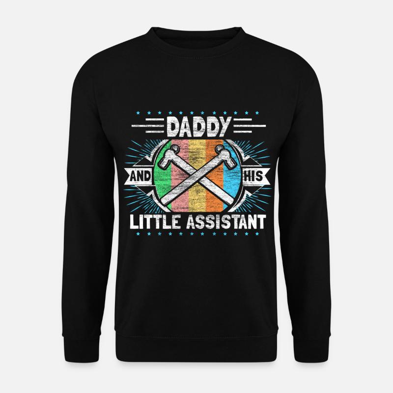Father & Son Child Daddy - Unisex Sweatshirt - black