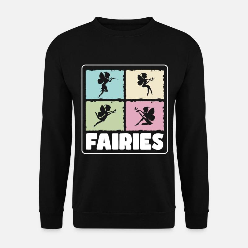 Fées Sœurs Fées - Sweat-shirt Unisexe - noir