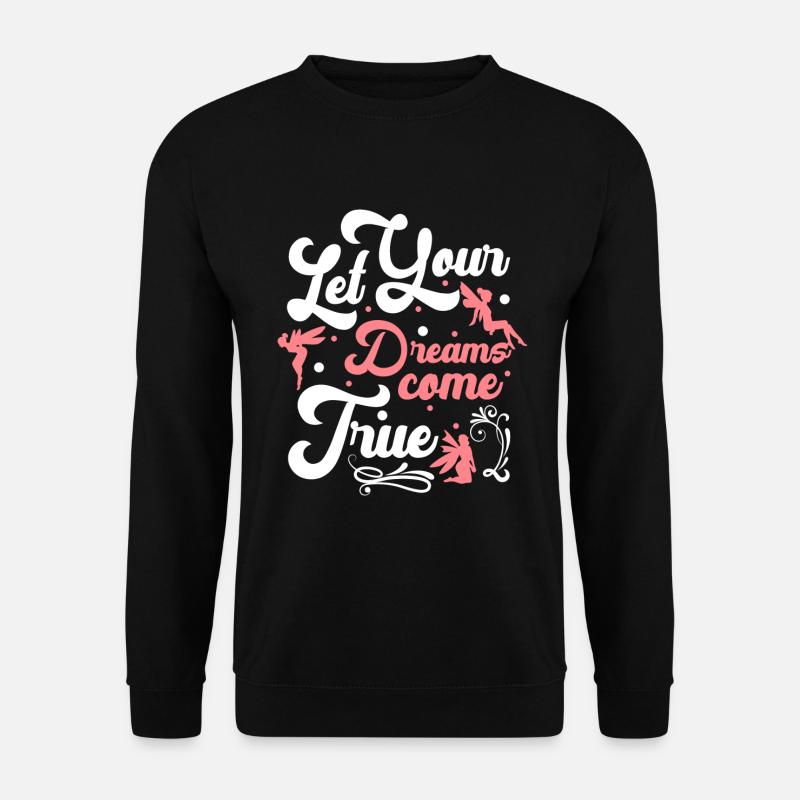 Fée Fée Fleur Magique - Sweat-shirt Unisexe - noir