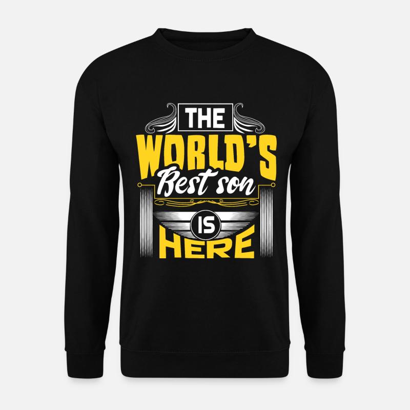 Sohn Mutter - Unisex Pullover - Schwarz
