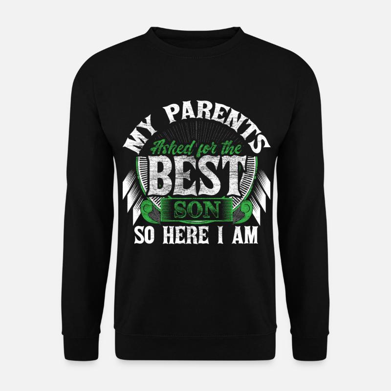 Bester Sohn Söhne - Unisex Pullover - Schwarz