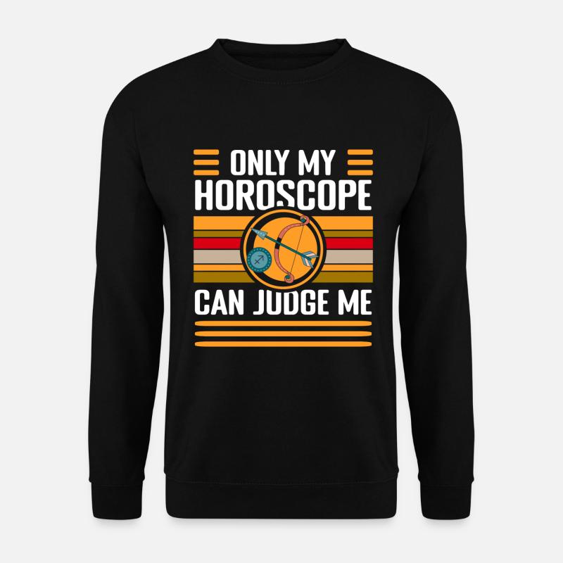 Sagittarius Zodiac Moon - Unisex Sweatshirt - black