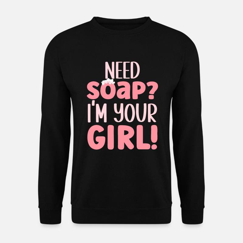 Savonnier Fabrication de savon - Sweat-shirt Unisexe - noir