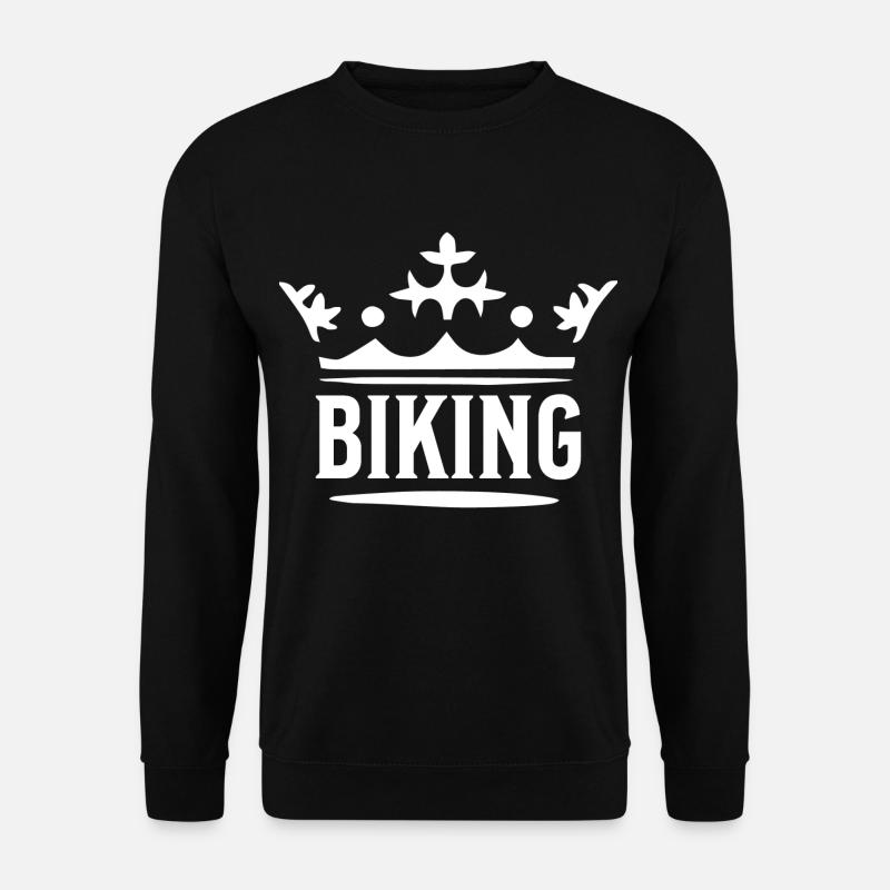 Biking - Unisex Sweatshirt - black