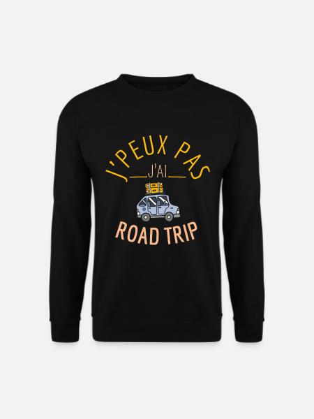 J Peux pas j ai Road - Sweat-shirt Unisexe - noir