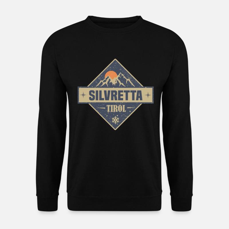 silvretta - Unisex Pullover - Schwarz