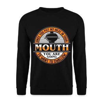 Chef étoilé - Sweat-shirt Unisexe - noir - Devant - Alina (178cm) & Michal (187cm)