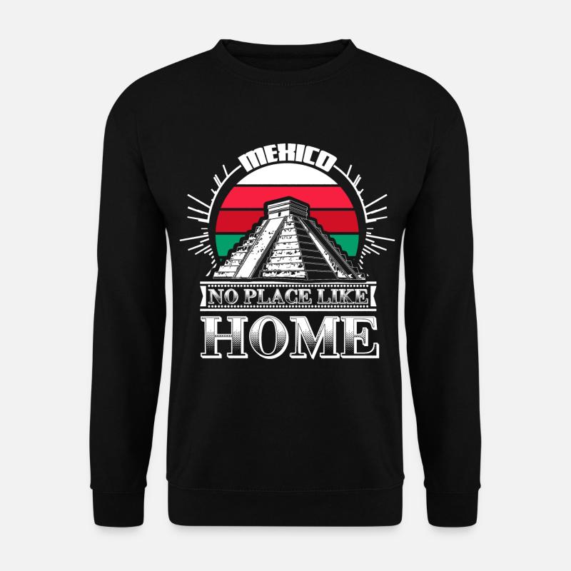 Mexiko Sombrero - Unisex Pullover - Schwarz