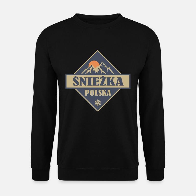 Śnieżka, Polen - Unisex Pullover - Schwarz