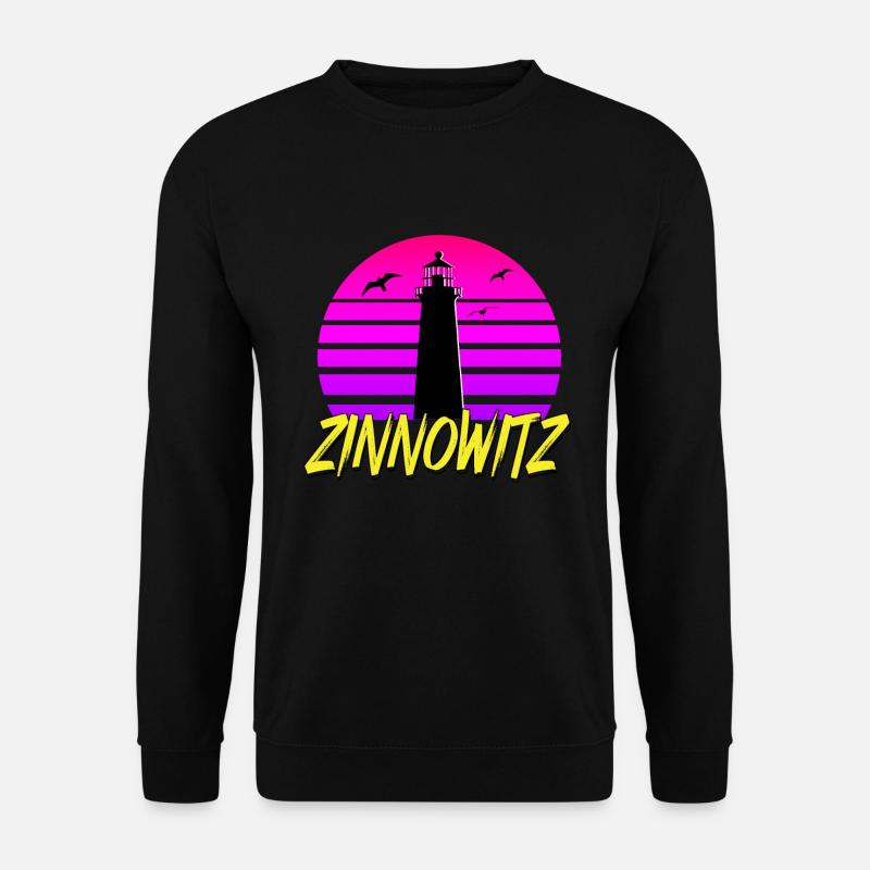 Zinnowitz 80s - Unisex Pullover - Schwarz