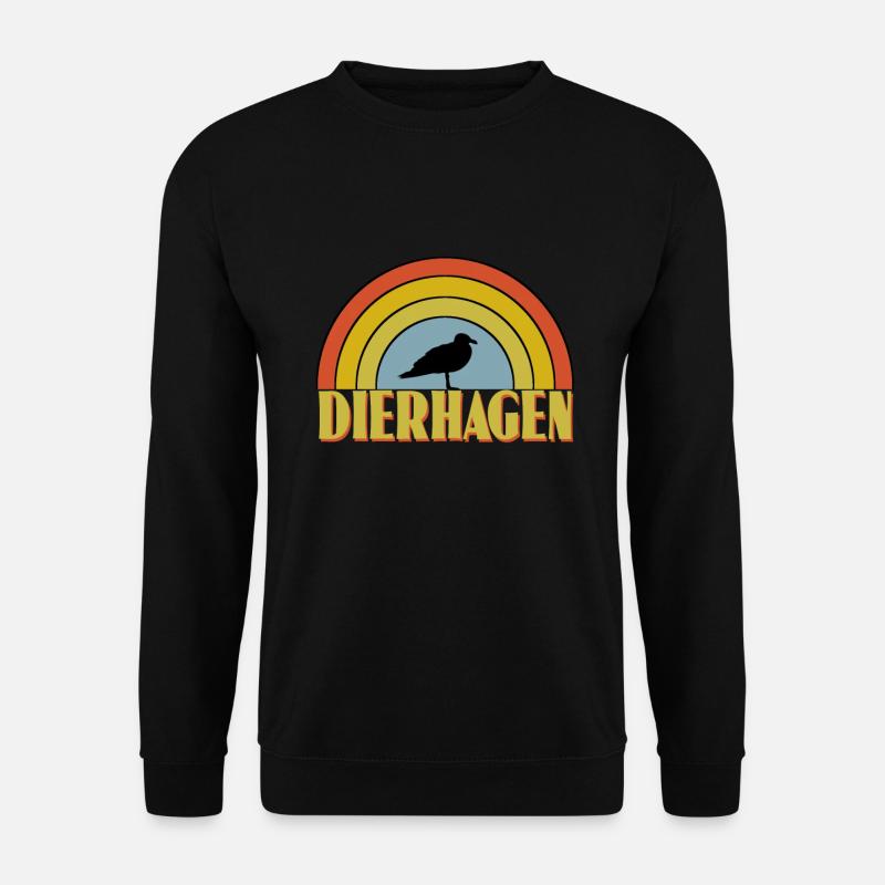 Dierhagen - Unisex Pullover - Schwarz