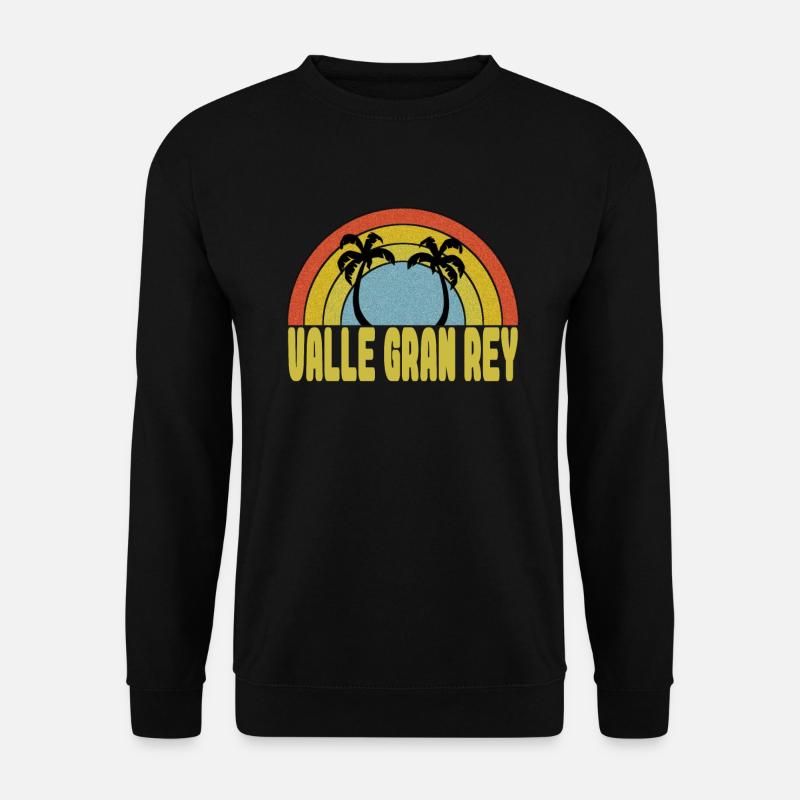 valle gran rey - Unisex Pullover - Schwarz