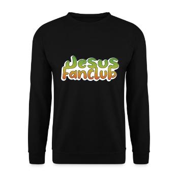 Jesus Fanclub - Unisex Pullover - Schwarz - Vorne - Alina (178cm) & Michal (187cm)