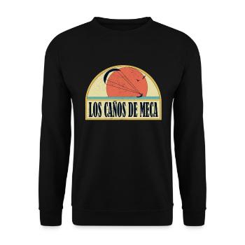 Kitesurfing Los Canos de Meca - Unisex Sweatshirt - black - Front - Alina (178cm) & Michal (187cm)