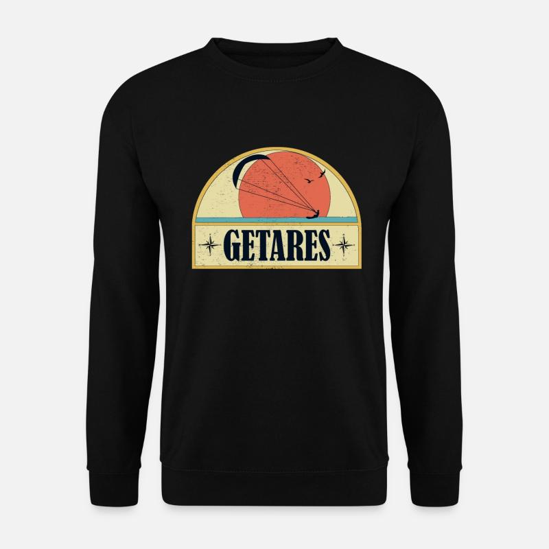 Kitesurfing Getares - Unisex Pullover - Schwarz