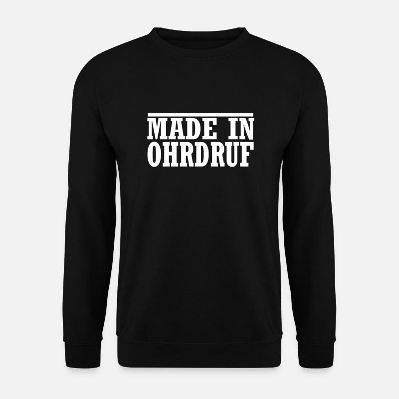 made in Ohrdruf - Unisex Pullover - Schwarz