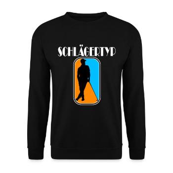 golf schlägertyp - Unisex Pullover - Schwarz - Vorne - Alina (178cm) & Michal (187cm)
