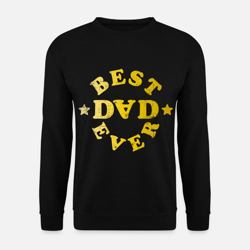 Best dad ever - Unisex Pullover - Schwarz