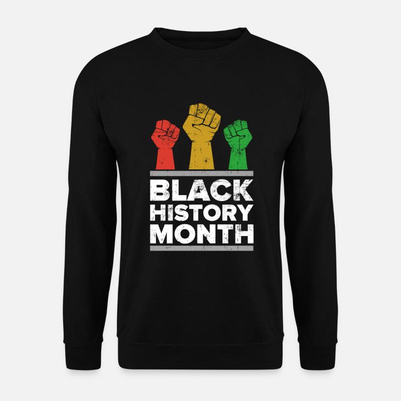 Black History Month - Unisex Pullover - Schwarz