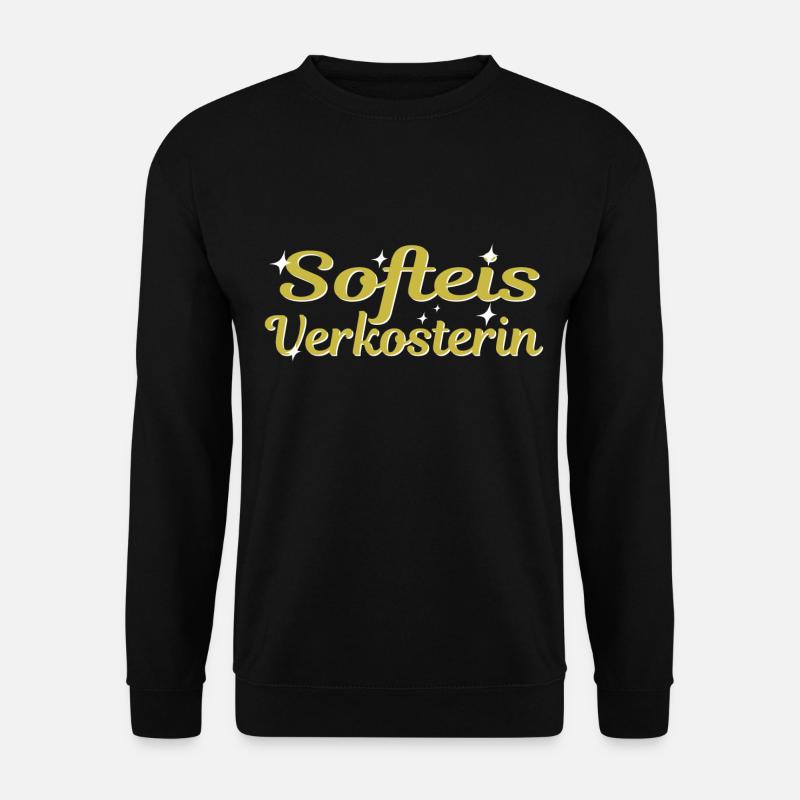 Softeis Verkosterin - Unisex Pullover - Schwarz