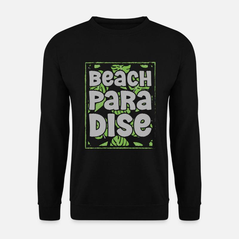 Vacances Sun Island Sable - Sweat-shirt Unisexe - noir