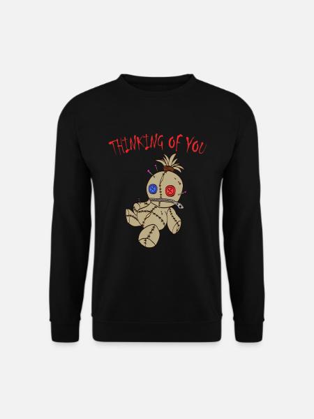 An dich denken Depression tötet Bewusstsein schaffen - Unisex Pullover - Schwarz