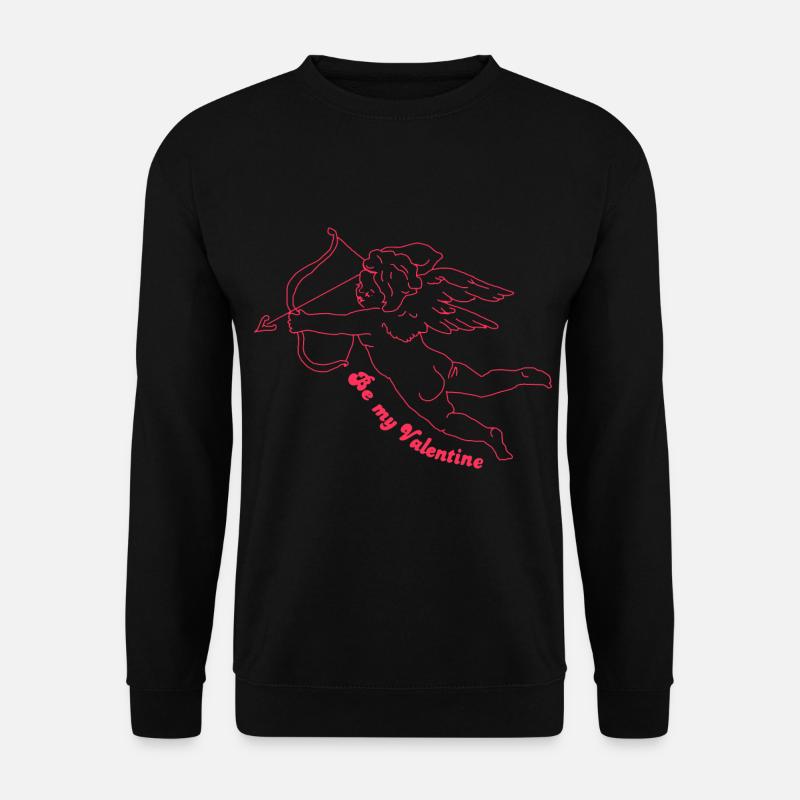 Sei mein Valentinstag - Unisex Pullover - Schwarz