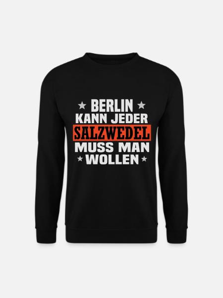 salzwedel - Unisex Pullover - Schwarz