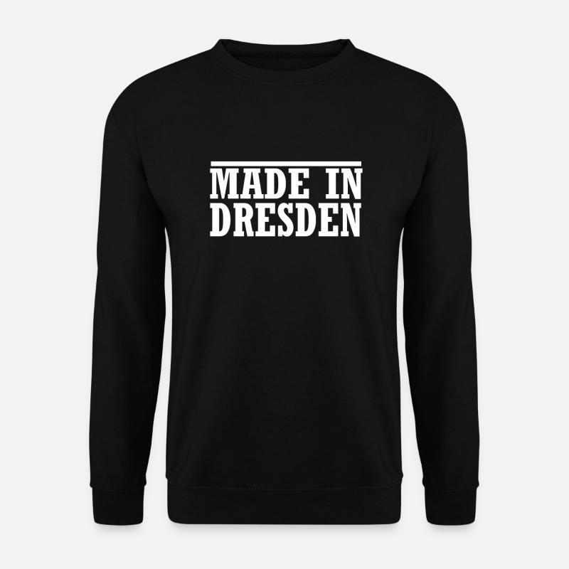 made in Dresden - Unisex Pullover - Schwarz