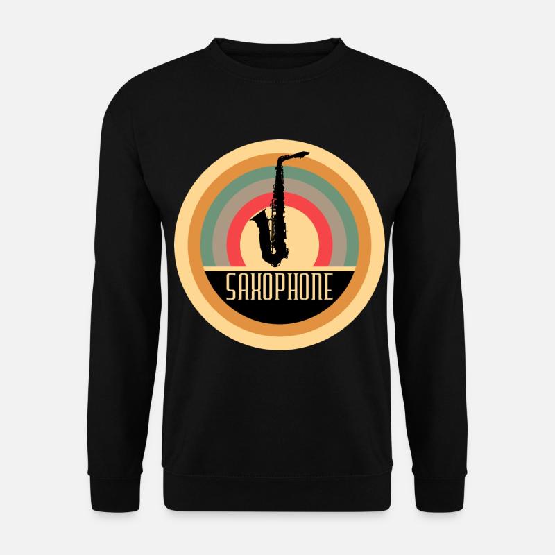 Accessoires Saxophone Idée cadeau - Sweat-shirt Unisexe - noir