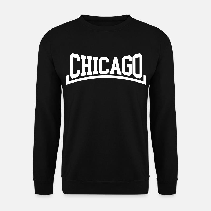 Chicago - Unisex Pullover - Schwarz