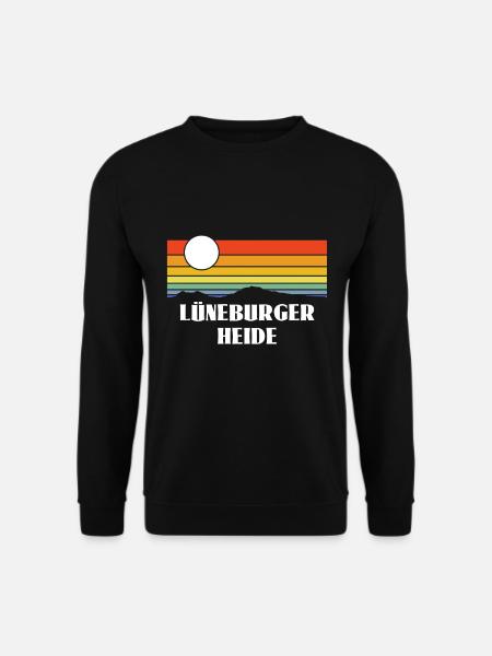 Lüneburger Heide - Unisex Pullover - Schwarz
