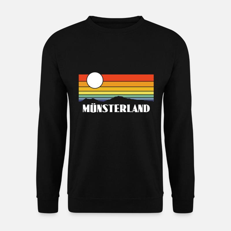 Münsterland - Unisex Pullover - Schwarz