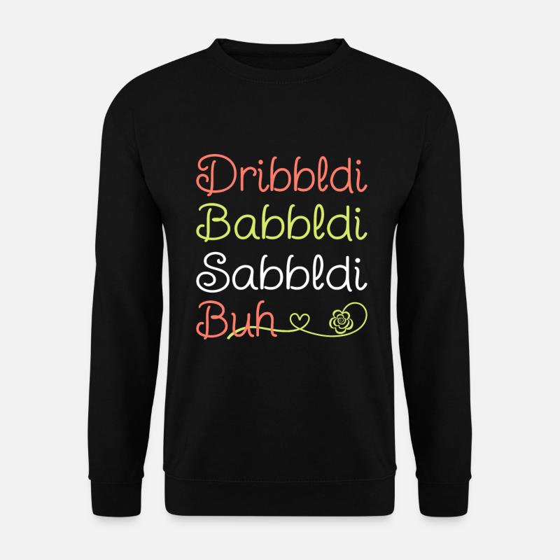 Sabbldi - Unisex Pullover - Schwarz